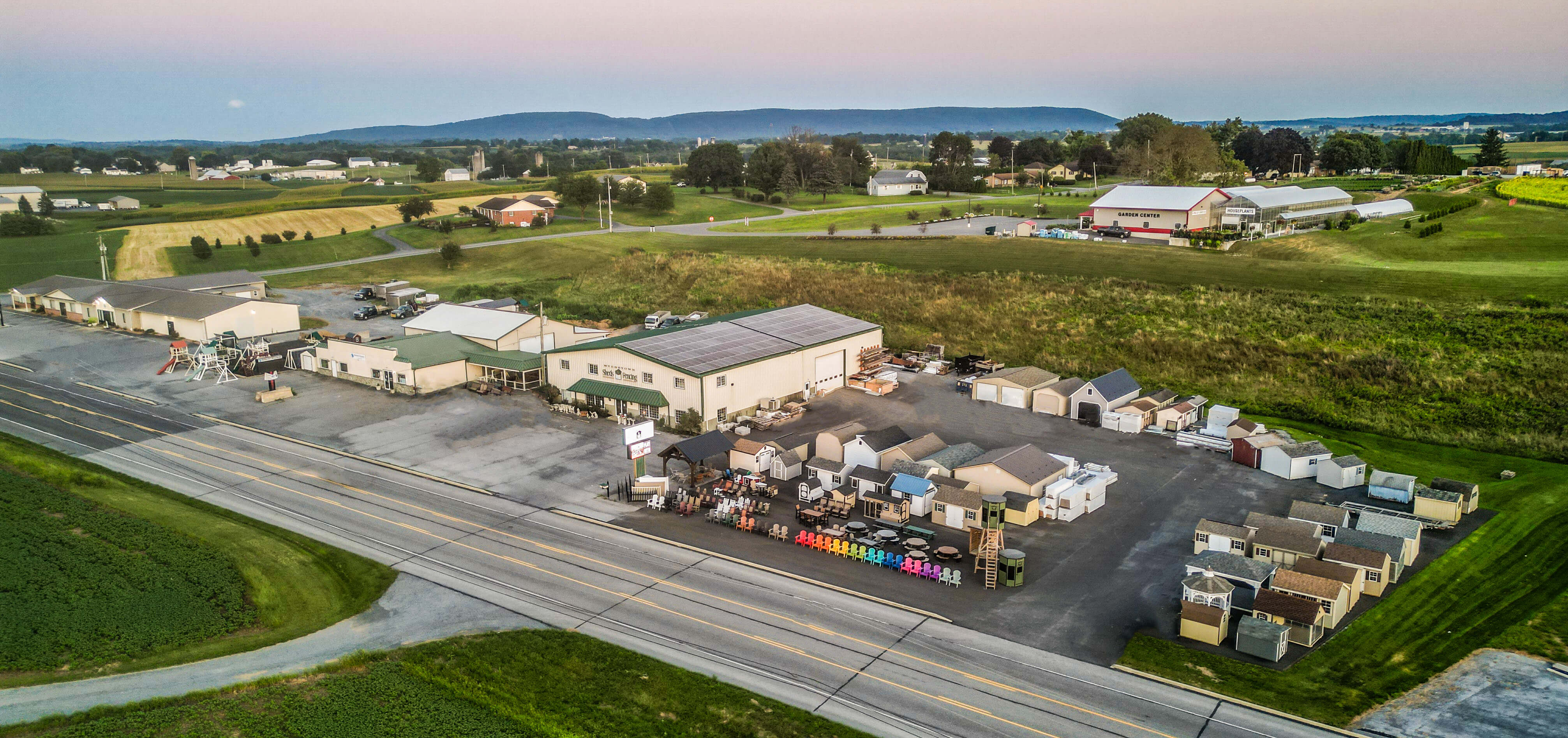 myerstown sheds & fencing shed lot