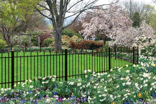 arched top picket fence for sale