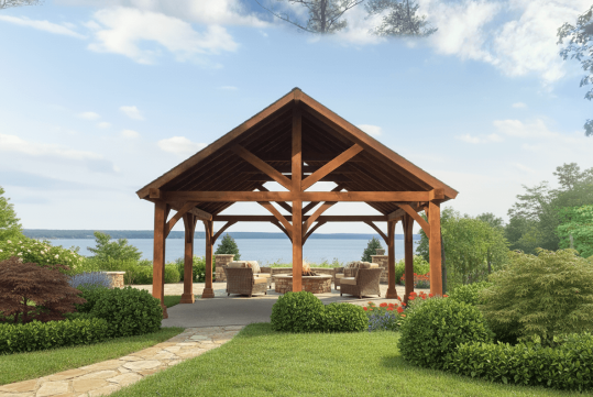 Timberwood Aframe Pavilion