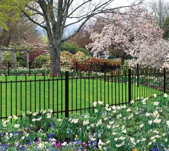 arched top picket fence for sale