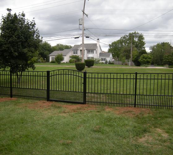 aluminum fence flat top for sale