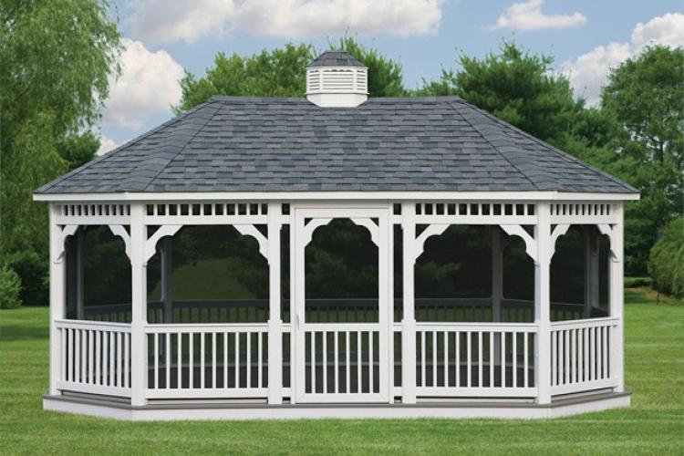 standard oval gazebo