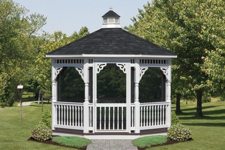 standar vinyl gazebo