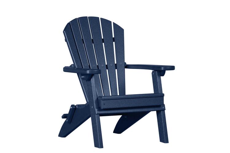 Merriweather Patriot Blue Folding Child's Adirondack Chair