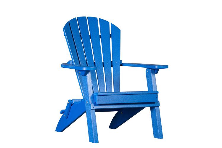 Merriweather Royal Blue Folding Child's Adirondack Chair