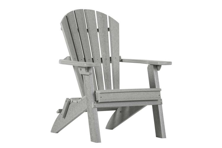 Merriweather Driftwood Gray Folding Adirondack
