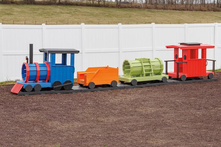 poly lumber train set for sale
