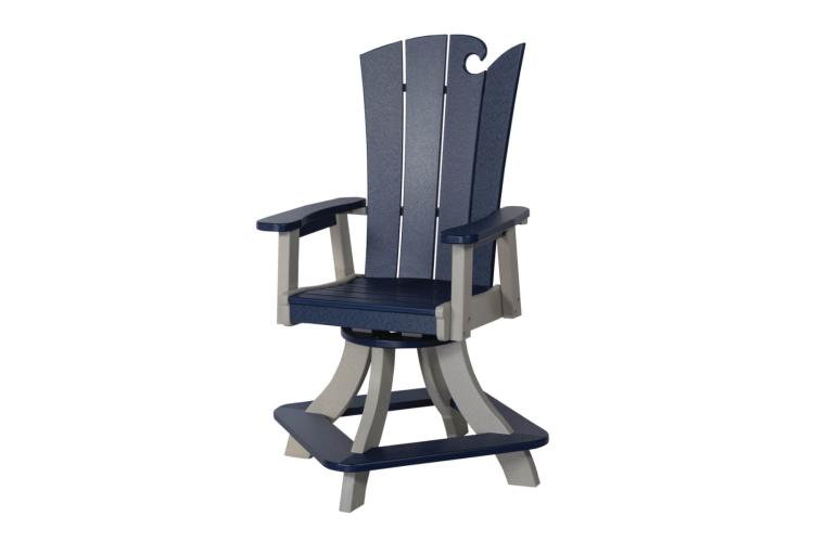 OceanWavz Swivel Counter Chair