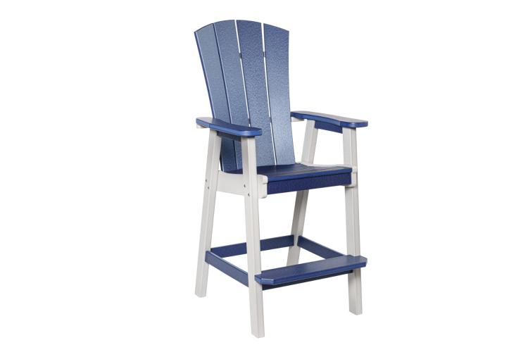 Serenity Bar Chair Patriot Blue & White