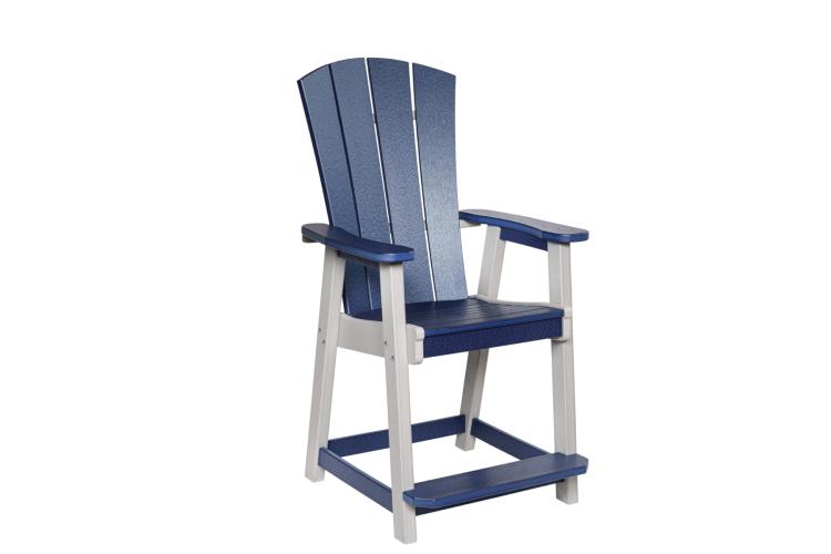 Serenity Counter Chair Patriot Blue & White