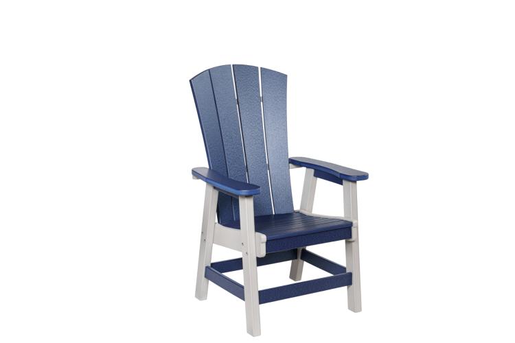 Serenity Dining Chair Patriot Blue & White