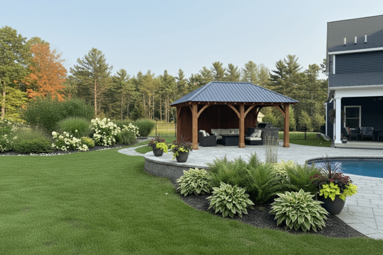 14' x 20' Timberwood Hip Pavilion