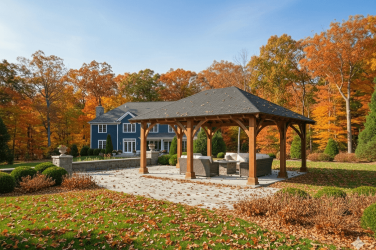 Timberwood Hip Roof Pavilion