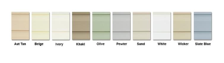 vinyl siding colors