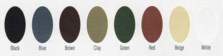 Vinyl Playhouse Trim Colors