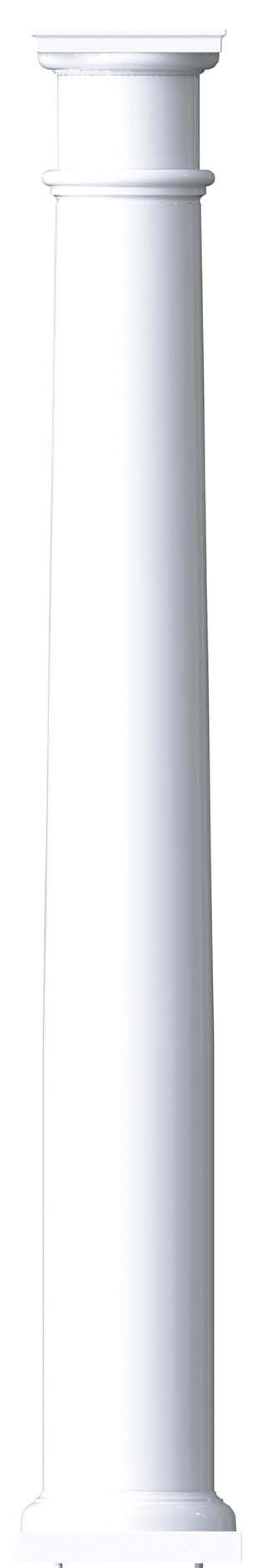 10"_round_tapered_column
